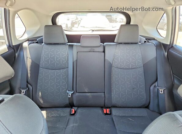 2T3Z1RFV1LC080535 2020 TOYOTA RAV4 Silver Vista de los asientos traseros