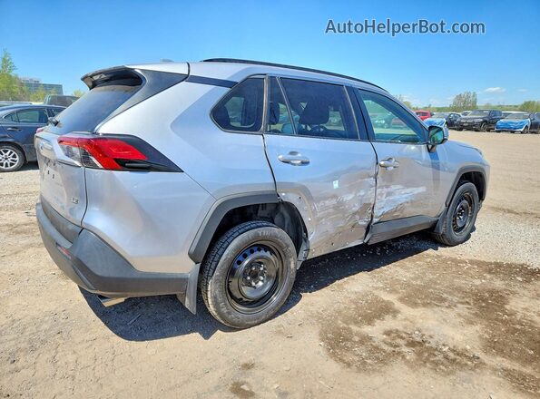 2T3Z1RFV1LC080535 2020 TOYOTA RAV4 Silver Trasero derecho