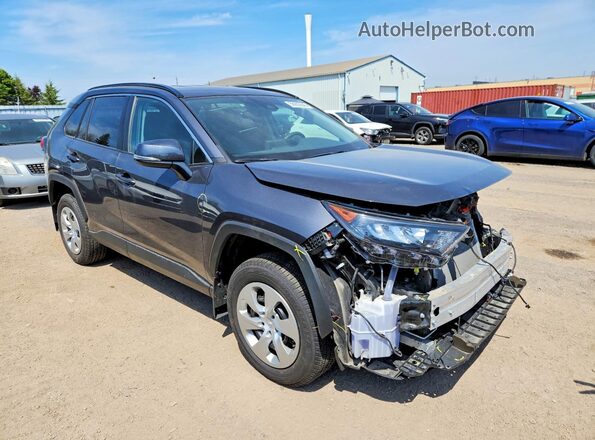 2T3Z1RFV2KW032247 2019 TOYOTA RAV4 Gray Передня права чверть