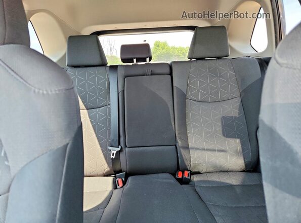 2T3Z1RFV2KW032247 2019 TOYOTA RAV4 Gray Вид задніх сидінь