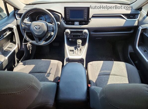 2T3Z1RFV2KW032247 2019 TOYOTA RAV4 Gray Вид панелі приладів