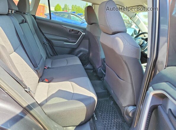 2T3Z1RFV2KW032247 2019 TOYOTA RAV4 Gray Вид задньої частини салону