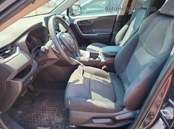 2T3Z1RFV2KW032247 2019 TOYOTA RAV4 Gray Вид салону спереду