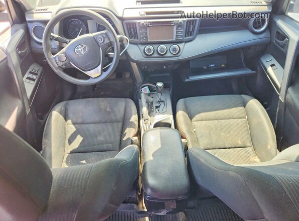 2T3ZFREV0HW343865 2017 TOYOTA RAV4 Silver Вид панелі приладів
