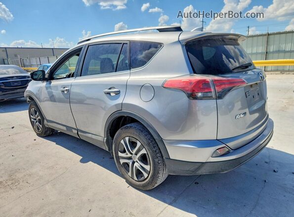 2T3ZFREV0HW343865 2017 TOYOTA RAV4 Silver Задня ліва чверть