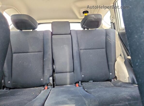 2T3ZFREV0HW343865 2017 TOYOTA RAV4 Silver Вид задніх сидінь