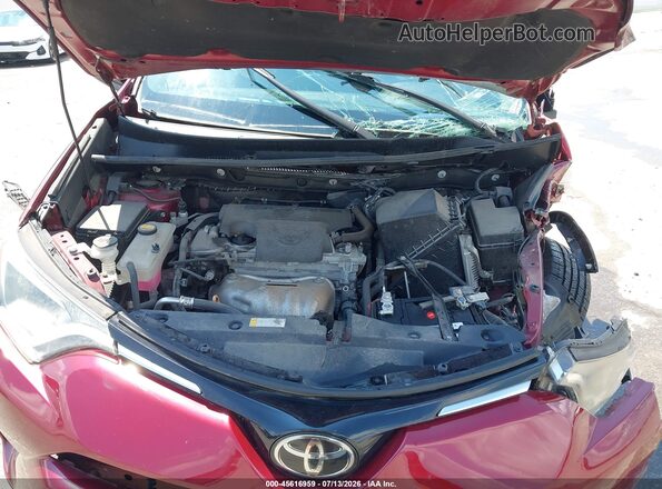 2T3ZFREV0JW475840 2018 TOYOTA RAV4 Red Հետևի տեսք