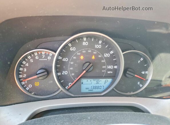 2T3ZFREV1GW261867 2016 TOYOTA RAV4 Silver Vista del cuadro de instrumentos
