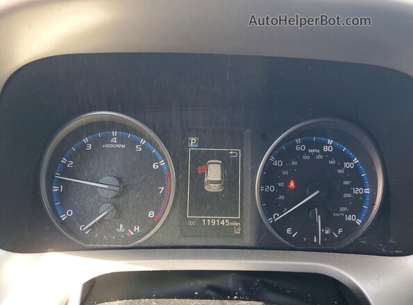 2T3ZFREV1HW331255 2017 TOYOTA RAV4 Blue Instrument cluster view