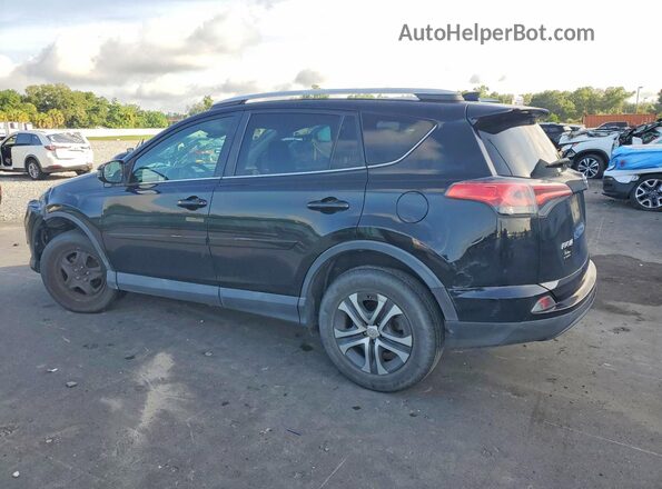 2T3ZFREV1HW337461 2017 TOYOTA RAV4 Black უკანა მარცხენა