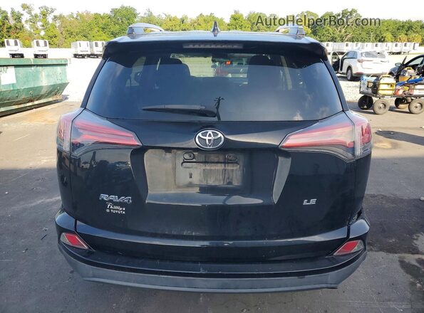 2T3ZFREV1HW337461 2017 TOYOTA RAV4 Black უკანა ხედი