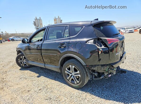 2T3ZFREV1HW399166 2017 TOYOTA RAV4 Black უკანა მარცხენა