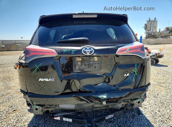 2T3ZFREV1HW399166 2017 TOYOTA RAV4 Black უკანა ხედი