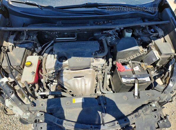 2T3ZFREV1HW399166 2017 TOYOTA RAV4 Black ძრავის განყოფილების ხედი