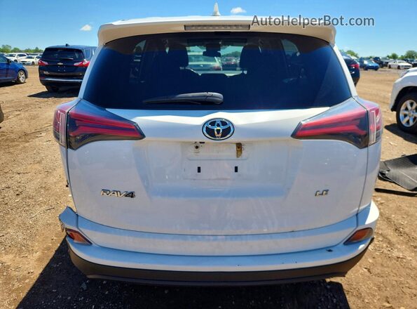 2T3ZFREV1JW413654 2018 TOYOTA RAV4 White Հետևի տեսք