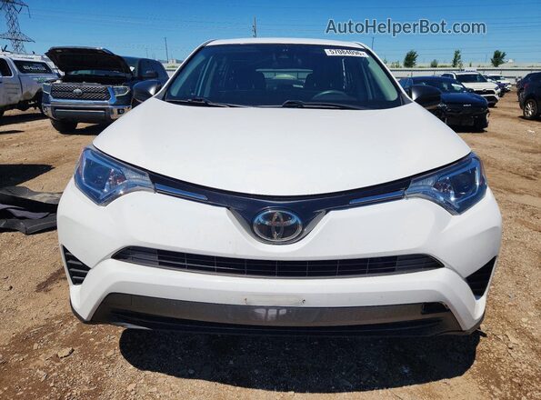 2T3ZFREV1JW413654 2018 TOYOTA RAV4 White Դիմացի տեսք