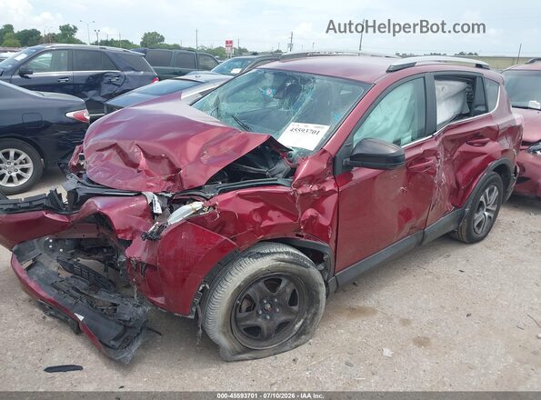2T3ZFREV1JW452535 2018 TOYOTA RAV4 Red Przód lewy