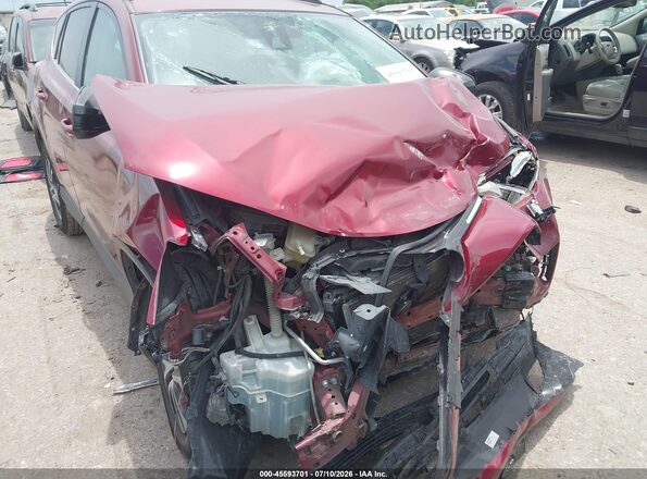 2T3ZFREV1JW452535 2018 TOYOTA RAV4 Red Widok z przodu