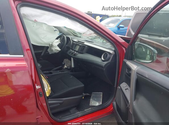 2T3ZFREV1JW452535 2018 TOYOTA RAV4 Red Widok wnętrza z przodu
