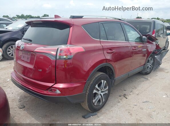 2T3ZFREV1JW452535 2018 TOYOTA RAV4 Red Tył prawy