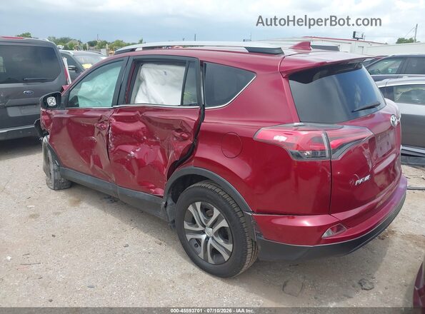 2T3ZFREV1JW452535 2018 TOYOTA RAV4 Red Tył lewy