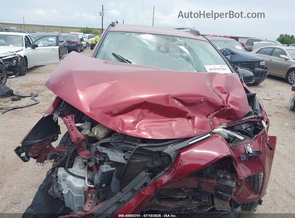 2T3ZFREV1JW452535 2018 TOYOTA RAV4 Red Widok zestawu wskaźników