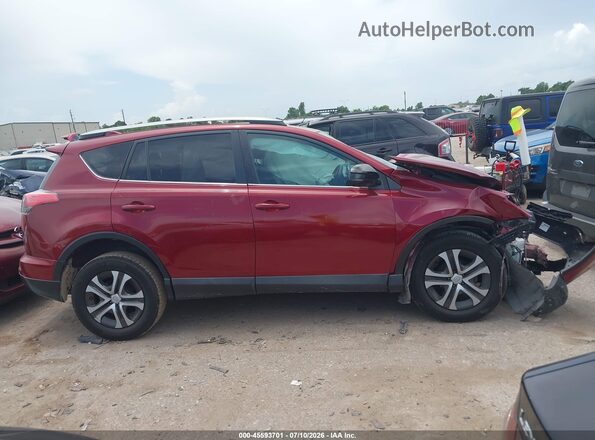 2T3ZFREV1JW452535 2018 TOYOTA RAV4 Red Widok wnętrza z tyłu