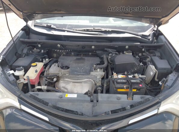 2T3ZFREV1JW487480 2018 TOYOTA RAV4 Black Հետևի տեսք