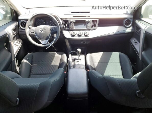 2T3ZFREV2HW332124 2017 TOYOTA RAV4 Silver Առջևի վահանակի տեսք