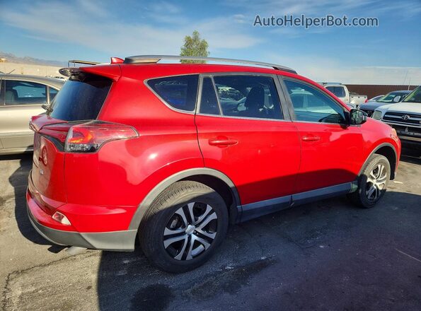 2T3ZFREV2HW357833 2017 TOYOTA RAV4 Red Trasero derecho