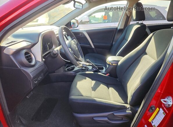 2T3ZFREV2HW357833 2017 TOYOTA RAV4 Red Vista interior delantera