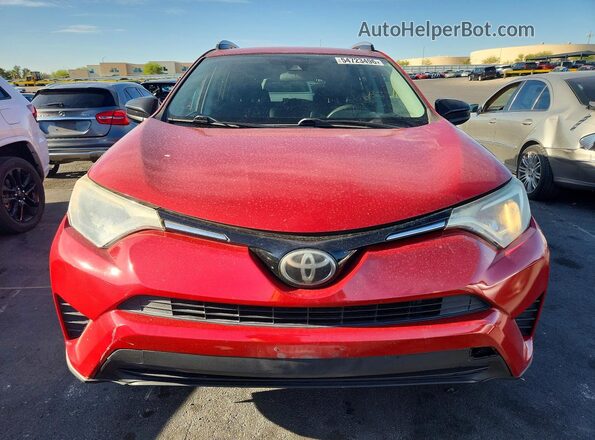 2T3ZFREV2HW357833 2017 TOYOTA RAV4 Red Vista frontal