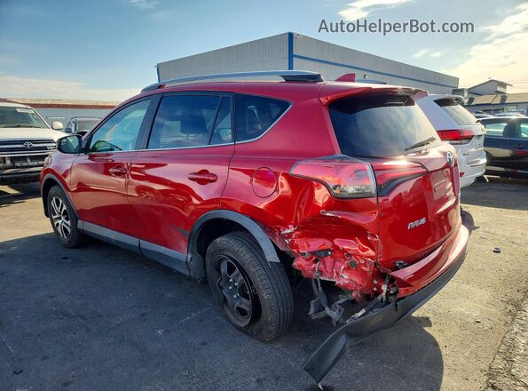 2T3ZFREV2HW357833 2017 TOYOTA RAV4 Red Trasero izquierdo