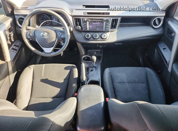 2T3ZFREV2HW357833 2017 TOYOTA RAV4 Red Vista del salpicadero