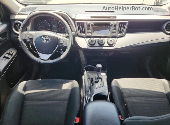 2T3ZFREV2JW433234 2018 TOYOTA RAV4 Black Dashboard view