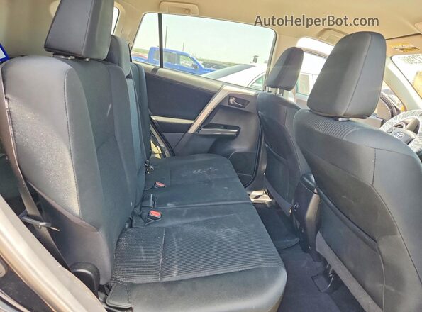 2T3ZFREV2JW433234 2018 TOYOTA RAV4 Black Rear interior view