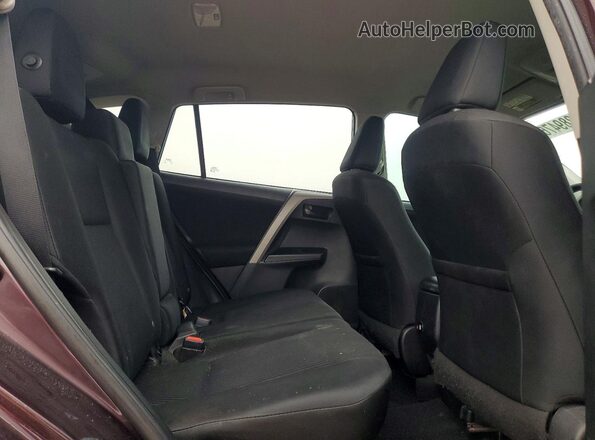 2T3ZFREV2JW464404 2018 TOYOTA RAV4 Purple Rear interior view