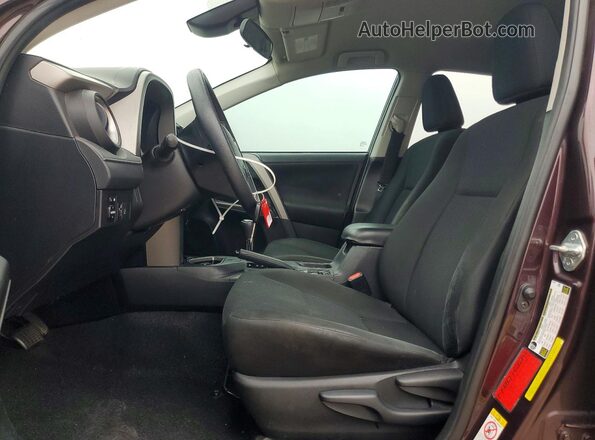 2T3ZFREV2JW464404 2018 TOYOTA RAV4 Purple Front interior view