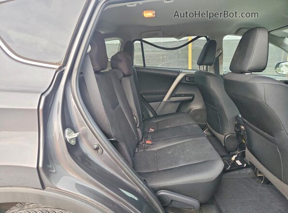 2T3ZFREV2JW509101 2018 TOYOTA RAV4 Gray Вид задніх сидінь