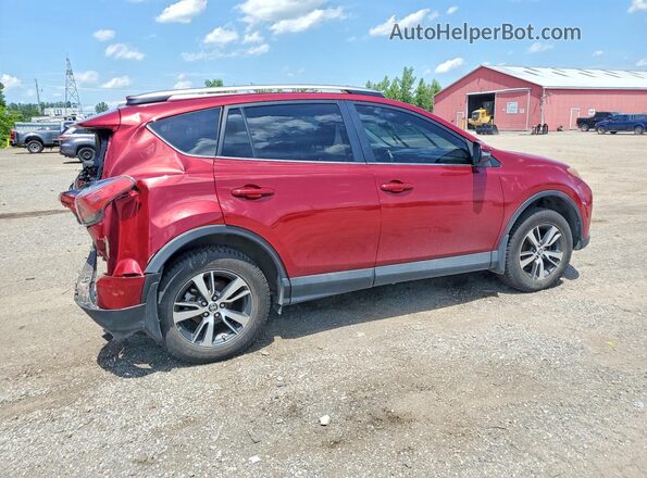 2T3ZFREV3JW416989 2018 TOYOTA RAV4 Red უკანა მარჯვენა