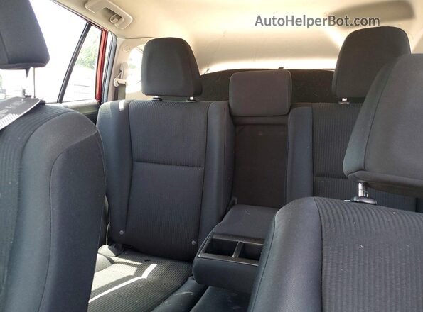 2T3ZFREV3JW416989 2018 TOYOTA RAV4 Red უკანა სავარძლების ხედი