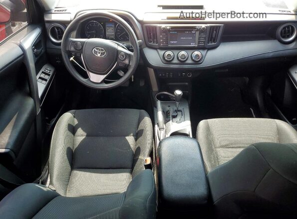 2T3ZFREV3JW416989 2018 TOYOTA RAV4 Red წინა პანელის ხედი
