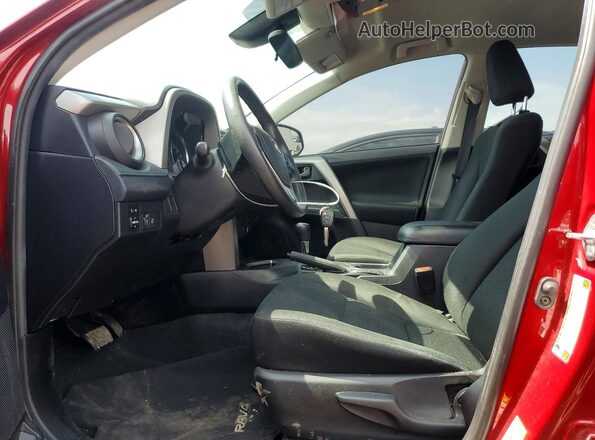2T3ZFREV3JW416989 2018 TOYOTA RAV4 Red წინა სალონის ხედი