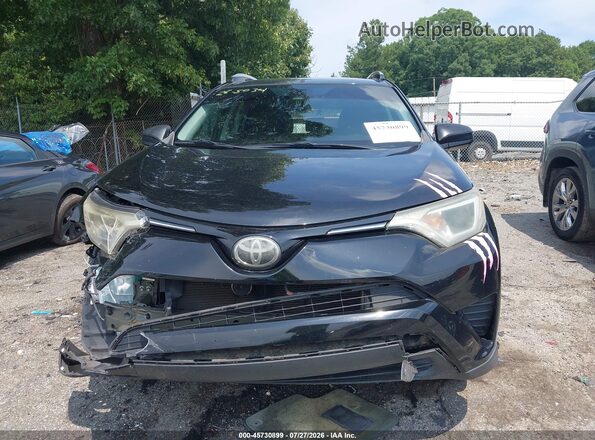 2T3ZFREV3JW512850 2018 TOYOTA RAV4 Black Vista del cuadro de instrumentos