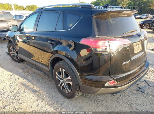 2T3ZFREV4HW336207 2017 TOYOTA RAV4 Черный Задняя левая четверть