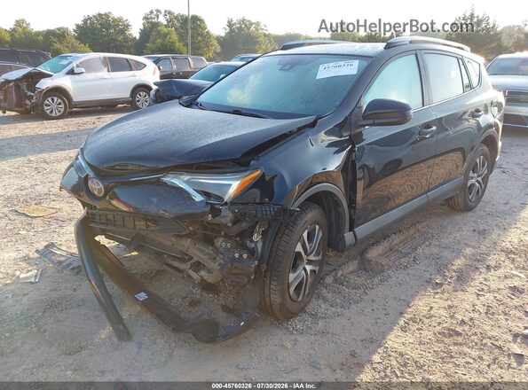 2T3ZFREV4HW336207 2017 TOYOTA RAV4 Черный Передняя левая четверть