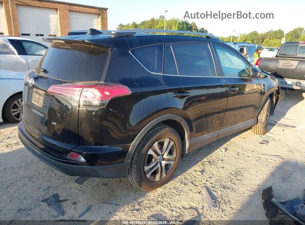 2T3ZFREV4HW336207 2017 TOYOTA RAV4 Черный Задняя правая четверть