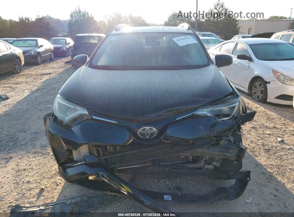 2T3ZFREV4HW336207 2017 TOYOTA RAV4 Черный Вид щитка приборов