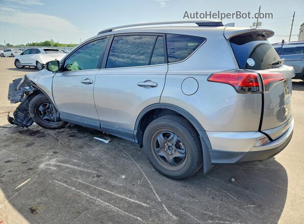 2T3ZFREV4HW353105 2017 TOYOTA RAV4 Серебряный Задняя левая четверть