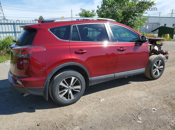 2T3ZFREV4JW422929 2018 TOYOTA RAV4 Red Tył prawy